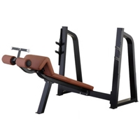 Poids libres professionnels exercice musculation banc de gymnastique plat presse haltère banc et support