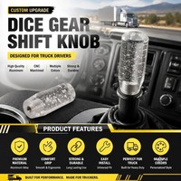 Poignée de levier de vitesse en cristal personnalisée universelle JDM pour voiture de course