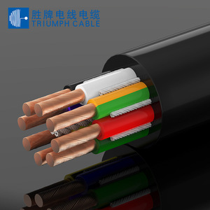 Triumph <b>Cable</b> Flexible <b>Power</b> <b>Cable</b> 2 To 40 Core PVC Flame Retardant For <b>Cable</b> Chain Supply - Product Image 1