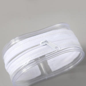 Custom Logo Small Size PVC Data Cable Storage <b>Bag</b> Waterproof Portable Carry-on Travel Transparent Zipper Storage <b>Bag</b> - Product Image 4