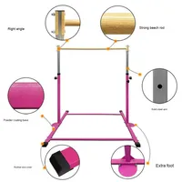 Barre de traction horizontale en acier réglable en hauteur Ebest EB pour la salle de sport à domicile des enfants, équipement de fitness, écologique, 45 cm