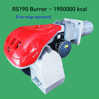 Brûleurs au gaz naturel RS150 1 500 000 Kcal/h 600-1850 kW, brûleur industriel compatible avec les systèmes de chauffage de chaudières à vapeur de 0,86 à 2,64 tonnes