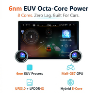 Autoradio LODARK N6 11,5 pouces avec double bouton de commande, navigation GPS, Android 13, UIS7870SC, processeur octa-core 6 nm, écran QLED, 4G LTE