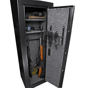 Large Iron <b>Fireproof</b> Safe <b>Box</b> Fingerprint Lock Alarm Heavy Duty Modern Design Home Office Safe <b>for</b> Cash Jewelry <b>Document</b> Storage - Product Image 3
