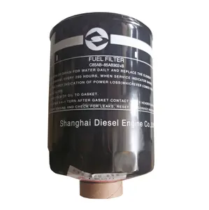 Shanghai Diesel Engine C6121 SC11CB220G2B1 Parts Fuel Filter D00-305-03 C85AB-85AB302+A