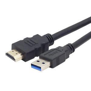 Autoradio Vidéo USB 3.0 HDTV Ports HD-<span class=keywords><strong>MI</strong></span> Câble d'extension Tableau de bord Encastré Stéréo Lecteur DVD Microphone Moniteur MP3 - Product Image 4