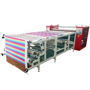 Automatic 800 Diameter Drum Curtain Calandra Sublimation Machine with Big Roller New Condition - Product Image 5