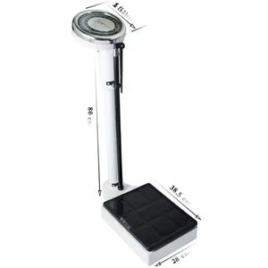 Veidt Weighing 160kg 190cm <b>Mechanical</b> Medical Height Measuring Adult Body Weight <b>Scale</b> With Measurement VT-EF01 160kg 190cm Mech - Product Image 2