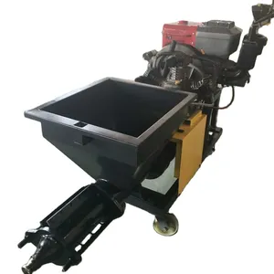Machine de pulvérisation Diesel multifonctionnelle, pulvérisateur pour plâtre, le béton, la pulvérisation de plâtre pour mur