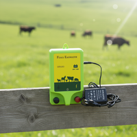 Électrificateur de clôture électrique HPSFENCE à alimentation CA, écologique, pour la sécurité périmétrique des fermes, des chevaux et des bétail, et des pâturages