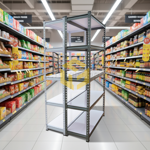 מדף מתכת ללא ברגים עם חריצים להגנה מפני קורוזיה, מדף מסמרות - Product Image 5