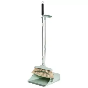 Foldable Extension Floor Cleaning Sweeping Broom Plastic Broom And Dustpan Set For Home