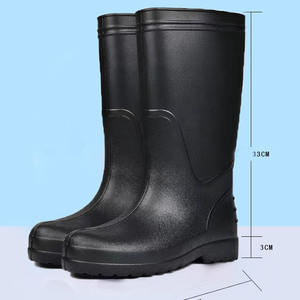 36-47 대형 화이트 블랙 EVA 높은 중간 및 낮은 장화 무릎 높이 및 발목 장화 여성 신발 방수 - Product Image 4