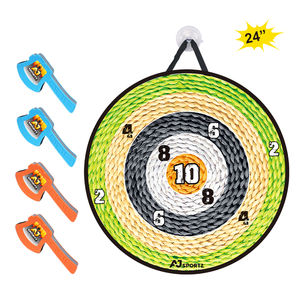 Jeu de fléchettes Velcro à <span class=keywords><strong>lancer</strong></span> de <span class=keywords><strong>hache</strong></span> de 24 pouces Jeu de fléchettes Jouets de fête en plein air Jeu éducatif à <span class=keywords><strong>lancer</strong></span> de cible Articles cadeaux pour enfants - Product Image 2