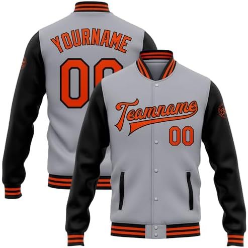 Gray-black-orange