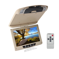 Monitor Plegable para Auto de 9 Pulgadas con Android Auto, Amplificador, Entrada USB AV, Reproductor Abatible para Techo
