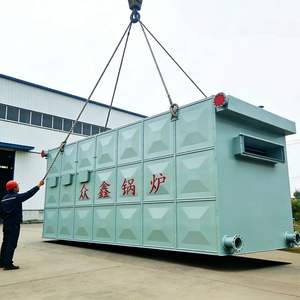 Chauffe-huile thermique à tubes de fumée à biomasse - Chaudière horizontale multi-combustibles Zhongxin YGW pour chauffage industriel - Product Image 4