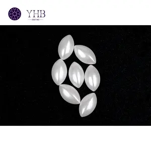 Bijoux à ongles en perles Vente en gros Taille personnalisée Forme d'oeil de cheval DIY Bijoux éblouissants Robe en épingle à cheveux Strass à fond plat