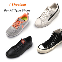 Lacets de sport élastiques ovales de 5mm sans cravate, lacets de sport extensibles colorés personnalisés avec verrous à vis à Capsule