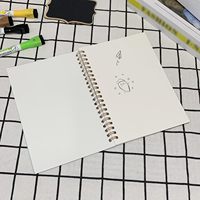 Cuaderno Espiral Personalizado para Estudiantes, 100 Hojas Gruesas, de Alta Calidad, No Daña las Manos, Cuaderno de Ejercicios, Regalo Original