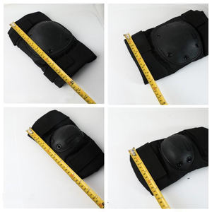 Équipement de protection très vendu, quatre pièces, pour la moto, épaississement, augmentation de la résistance au vent, protection des genoux et des coudes en nylon chaud - Product Image 5