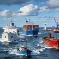 Transitaire maritime international professionnel FCL, service de conteneur complet (20GP, 40HQ) de Chine vers l'Amérique du Sud