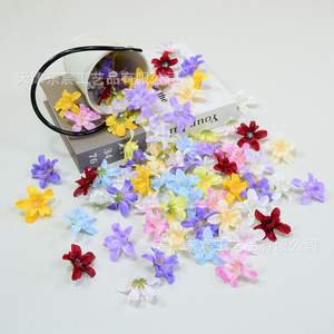 Fleurs artificielles en soie Dongchen Crafts, décorations de fleurs de sureau pour la création de coiffes DIY, accessoires de loisirs créatifs - Product Image 4