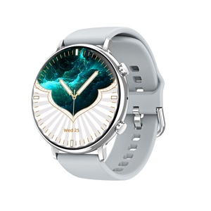 Montre connectée pour <span class=keywords><strong>femme</strong></span> 38 mm la plus vendue, compatible appels SIM, Android, surveillance de la fréquence cardiaque, comptage des pas, étanche, sans fil - Product Image 3