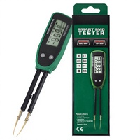 Multimètre numérique intelligent à gamme automatique avec écran LCD, testeur CMS MS8910, batterie au lithium 3V, étanche à la poussière, mesure de la capacité et de la résistance