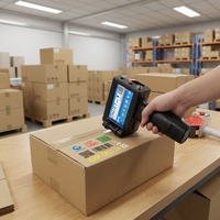 WAISU H611 2025 nueva impresora portátil de inyección de tinta de mano de 12,7 MM código de lote de fecha de caducidad para caja de papel bolsa de plástico de Metal