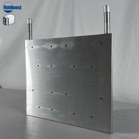 Radiateur en aluminium refroidi par eau de haute qualité, plaque de refroidissement liquide, connecteurs 8MM/10MM, déflecteur pour boîtier d'ordinateur, refroidissement CPU ANT