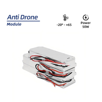 Module anti-drone à fréquence personnalisable 50W 2400-2500MHz Amplificateur WIFI 2.4G GaN Large Bande Anti-FPV RF