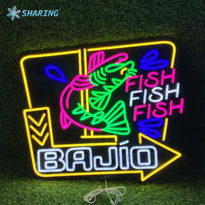 Letrero de Neón LED Personalizado para Decoración del Hogar, Lámpara de Neón Acrílica para Dormitorio, Fiesta, Sala de Estar, Letrero de Pared - Product Image 1
