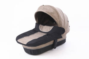 BABY 3 en 1 Cesta de dormir, asiento, capazo, cochecito de bebé convertible R-Modos de cochecito reclinable de bebé plegable de cara inversa - Product Image 6