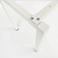 Pied de table de bureau moderne en fer, cadre métallique, pour bureau de direction, installation simple, haute qualité, vente en gros à prix abordable