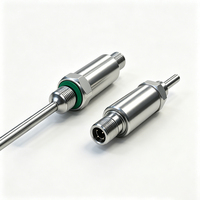 Sensor Suhu Probe Baja Tahan Karat VOLKE TPA Transmitter 4-20mA IO-Link IP67 Alarm Suhu Tinggi Panjang Probe 25-350mm OEM