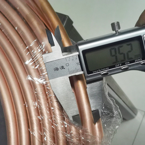 Tubo de Cobre C11000 C12500 99.95% Suave y Duro, Tubo de Cobre en Rollo Plano de 1/4\", 3/8\", 1/2\", 5/8\", 3/4\", 7/8\" para Soldadura - Product Image 4