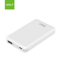Batterie externe universelle OEM à affichage LED, Li-Polymère, charge rapide PD 20W, mini ultra-mince 5000mAh, facile à transporter