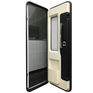 Commande en gros de <span class=keywords><strong>porte</strong></span> de camping-car en aluminium avec serrure de sécurité et <span class=keywords><strong>rideau</strong></span> standard pour <span class=keywords><strong>caravane</strong></span> 620x1850mm - Product Image 4
