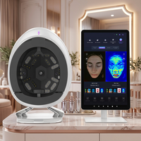 Analyseur de peau AI Q2 amélioré avec 3 caméras, analyse des pores et de l'acné, prévision anti-âge, HD 48 MP, mise à jour logicielle gratuite