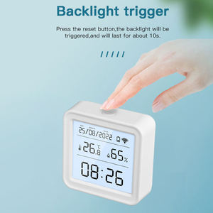 Sensor de Temperatura y Humedad Zigbee Tuya ZTH08 con Pantalla LCD Digital, Compatible con la Aplicación Smart Life, Enlace Inteligente - Product Image 3
