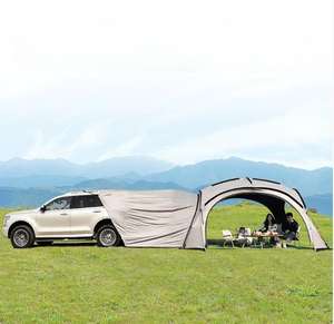 Tienda de cúpula de goma negra de una sola capa para acampar al aire libre Oxford, sombrilla para ahorrar espacio, tienda de bolas a prueba de lluvia para pasar la noche, 2025 - Product Image 1