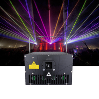 Potente Láser RGB de Alta Luminosidad de 21w 30w para Interiores y Exteriores, Efecto de Escaneo de Haz, Luces Láser para Eventos, Discotecas, Fiestas, Bodas