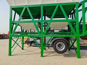 Centrale à béton mobile YHZS90 à haut rendement (90m³/h) – Prix usine, station de malaxage portable remorquable <span class=keywords><strong>avec</strong></span> PLC automatique - Product Image 5