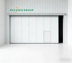 Porte de <span class=keywords><strong>garage</strong></span> coulissante latérale ignifugée, porte de séparation de sécurité pour entrepôt résistant au feu - Product Image 2