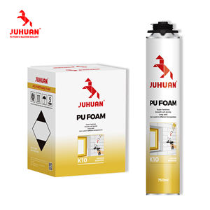 Scellant en <span class=keywords><strong>mousse</strong></span> de polyuréthane PU monocouche JUHUAN K10 pour l'installation de fenêtres et de portes avec une forte expansion - Product Image 3