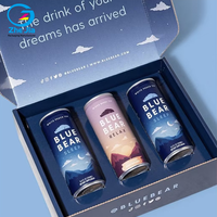Boîte d'expédition en carton personnalisée OEM de haute qualité, boîtes à boissons, boîte cadeau personnalisée pour bouteilles, emballage de bière, carton ondulé 3 couches