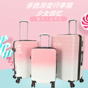 Maleta con ruedas Gradient de 20 pulgadas para mujer, ligera, de mano, con cerradura de combinación, ruedas giratorias, para viajes de ocio - Product Image 1