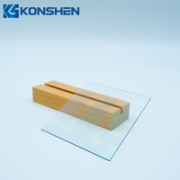 Ultra dünnes transparentes leitfähiges ITO & FTO-beschichtetes Glas Kunden spezifisches Ito-klares leitfähiges Glas für das Labor