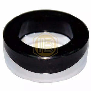 Rubinetto a forma di mezzaluna con filettatura posteriore. - Product Image 1